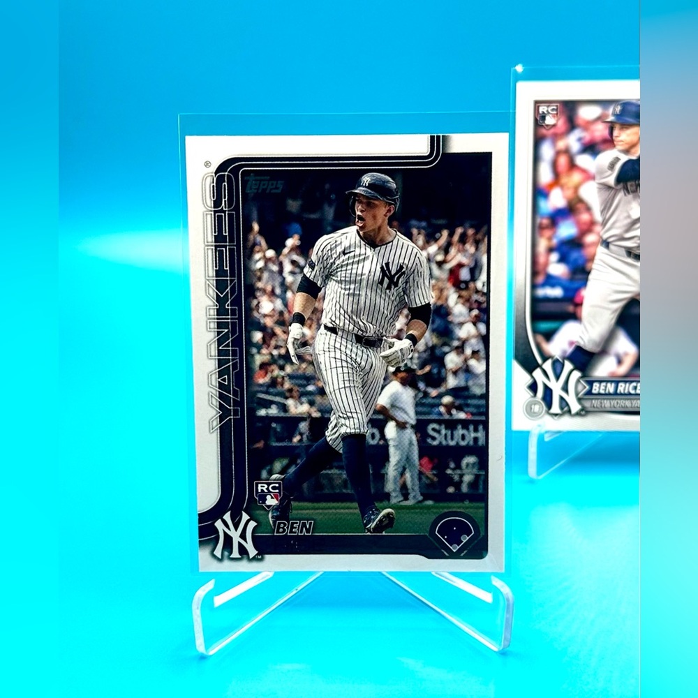 🔥BEN RICE Rookie Lot! 🔥Bowman + Topps Rookie! 🤩 - Picture 2 of 6